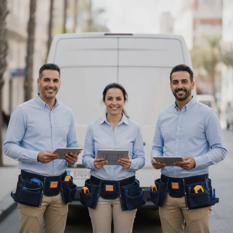 Agencia Inmobiliaria Comercial equipo en Badalona